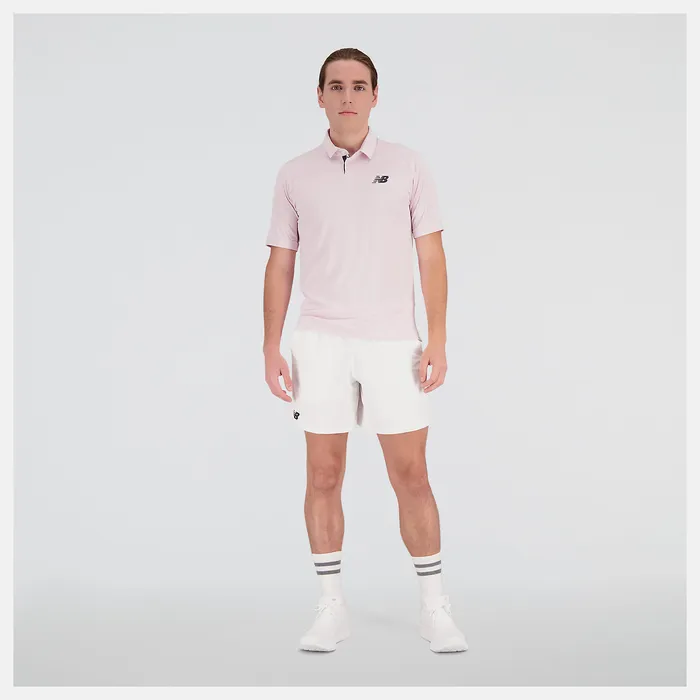 New Balance Shorts Men Tournament 7 inch Short WHITE New Balance Shorts Men Tournament 7 inch Short WHITE