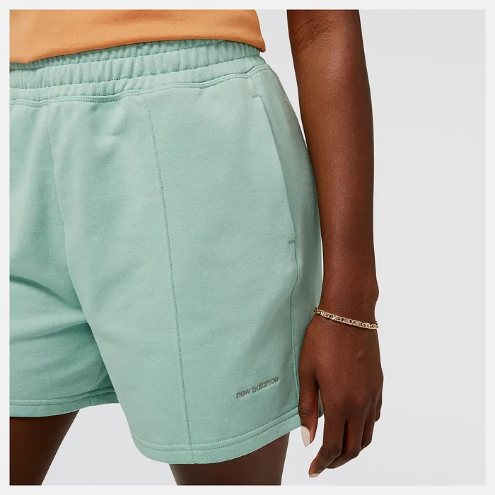 New Balance Shorts Women Athletics Nature State French Terry Short SAGE LEAF New Balance Shorts Women Athletics Nature State French Terry Short SAGE LEAF