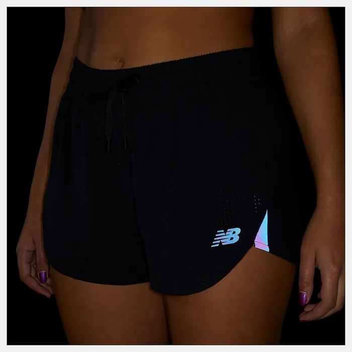 New Balance Shorts Women Q Speed Short BLACK New Balance Shorts Women Q Speed Short BLACK