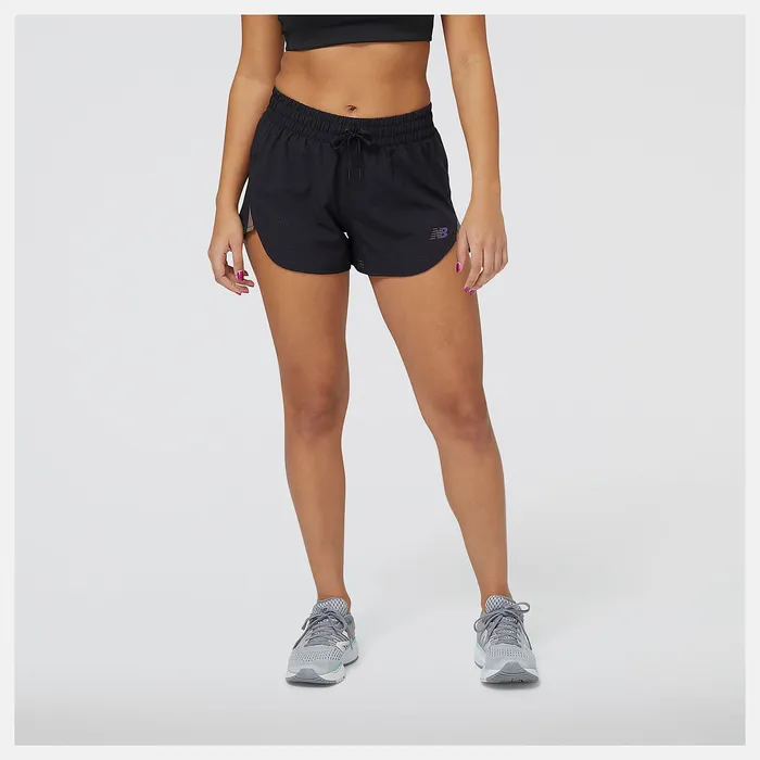 New Balance Shorts Women Q Speed Short BLACK New Balance Shorts Women Q Speed Short BLACK