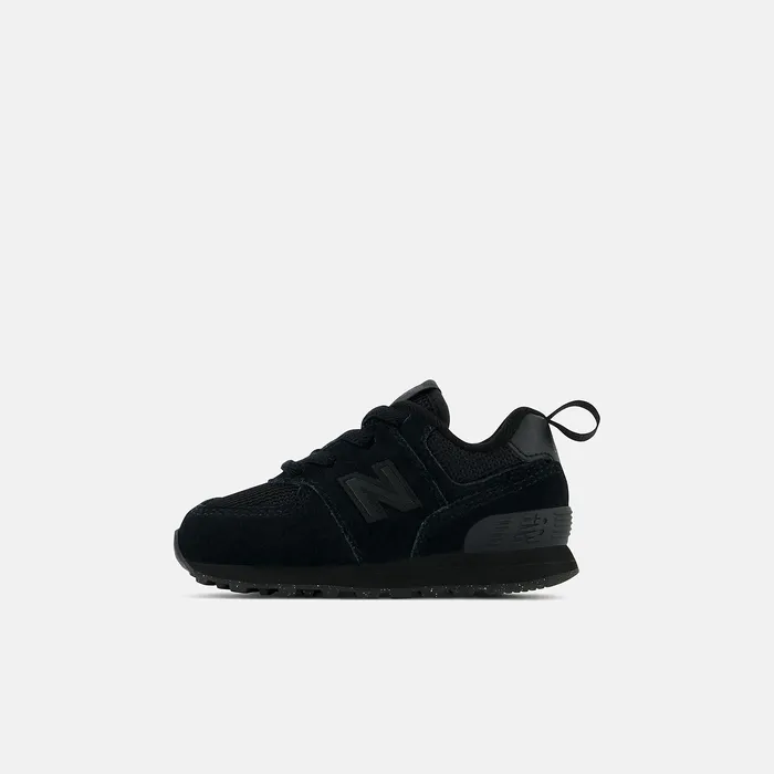 New Balance Size 0 8211 10 Kids 574 Core Bungee Black New Balance Size 0 8211 10 Kids 574 Core Bungee Black
