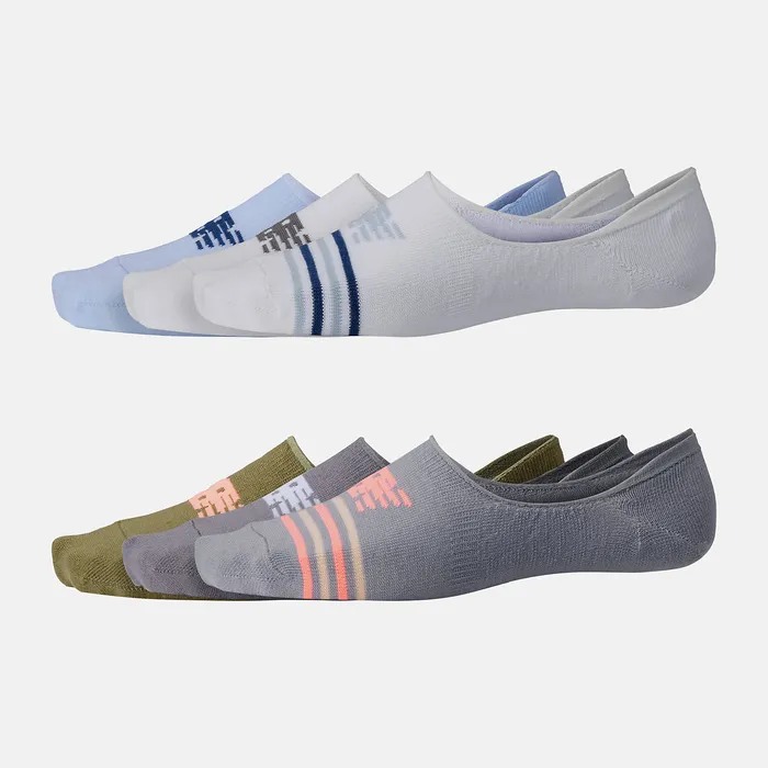 New Balance Socks MenWomen Ultra Low No Show Socks 6 Pack ASSORTED COLORS 2