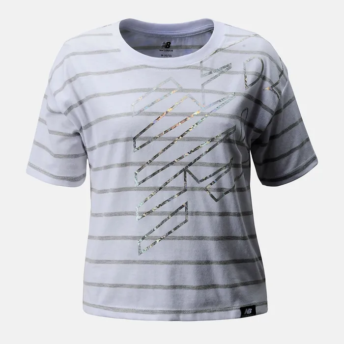 New Balance Tops Kids Essential Tee WHITE