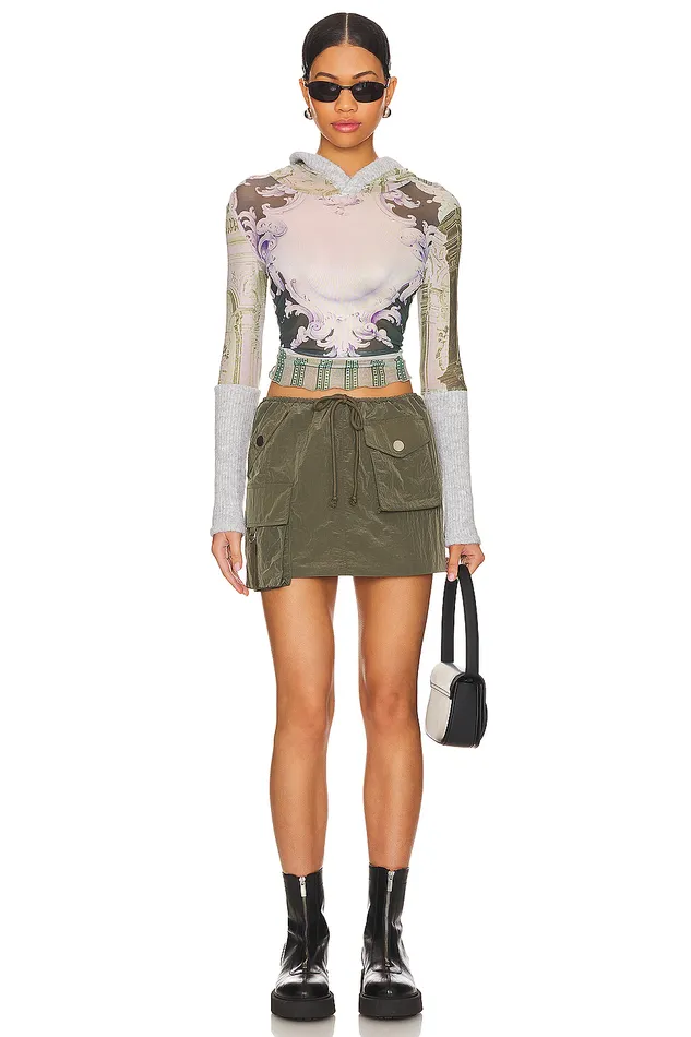 Noah Cargo Skirt Olive Green Women Lovers and Friends Skirts Noah Cargo Skirt Olive Green Women Lovers and Friends Skirts