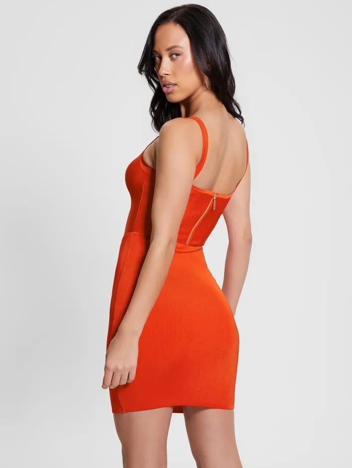 Oasis Mirage Corset Dress G539 Women Dresses and Jumpsuits GUESS