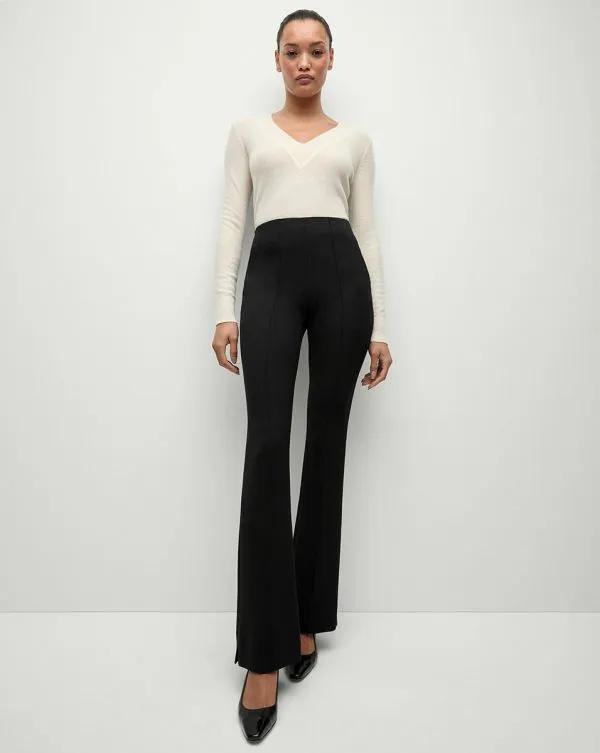 Orion Flare Pant Black Women Veronica Beard Pants