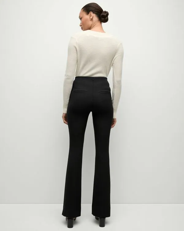 Orion Flare Pant Black Women Veronica Beard Pants Orion Flare Pant Black Women Veronica Beard Pants