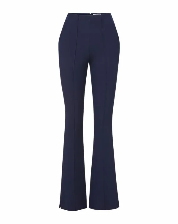 Orion Flare Pant Navy Women Veronica Beard Pants