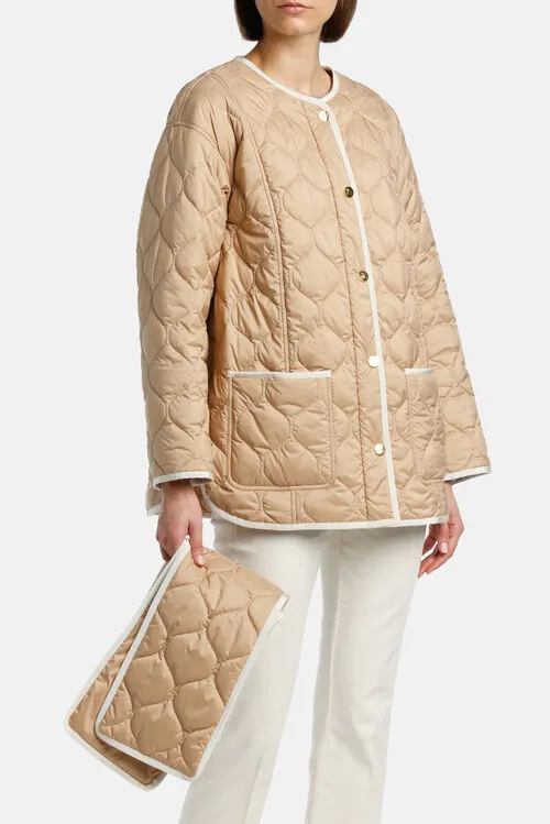 Outerwear Luisa Spagnoli Women Vilma Vilma Blue Outerwear Luisa Spagnoli Women Vilma Vilma Blue