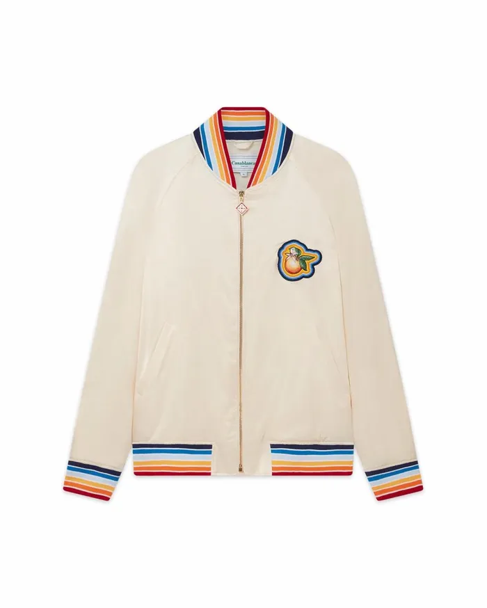 Outerwear Men Casablanca Paris Radiating Orange Souvenir Jacket