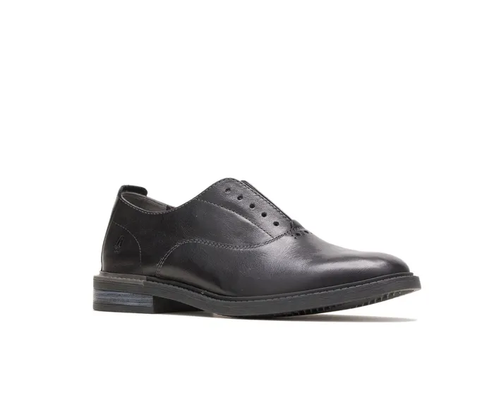 Oxfords Davis SlipOn Oxford Black Leather Hush Puppies Men Oxfords Davis SlipOn Oxford Black Leather Hush Puppies Men