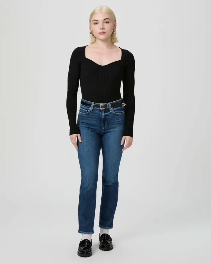 PAIGE Cindy Petite Straight Jean 8211 Arpeggio Women Straight