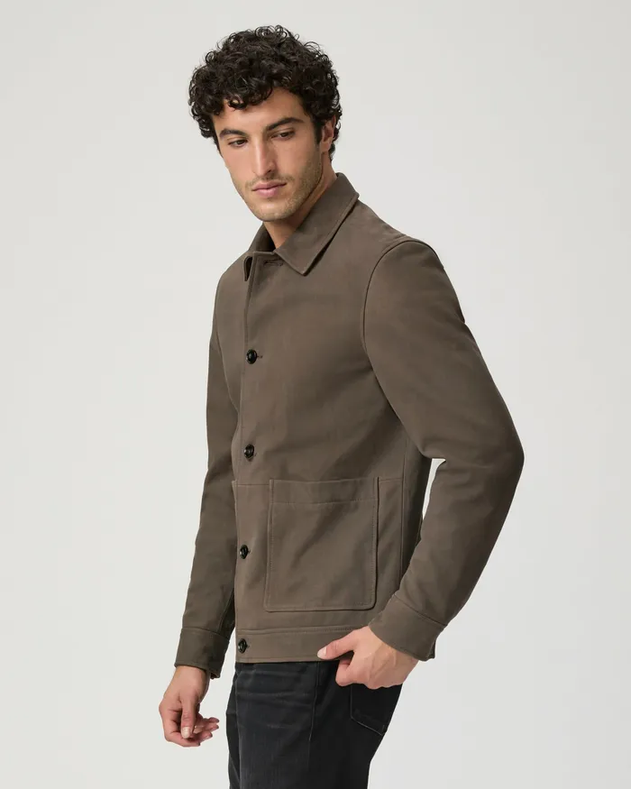 PAIGE Icon Capsule Wallen Jacket 8211 Arrowhead Suede Men Jackets and Coats
