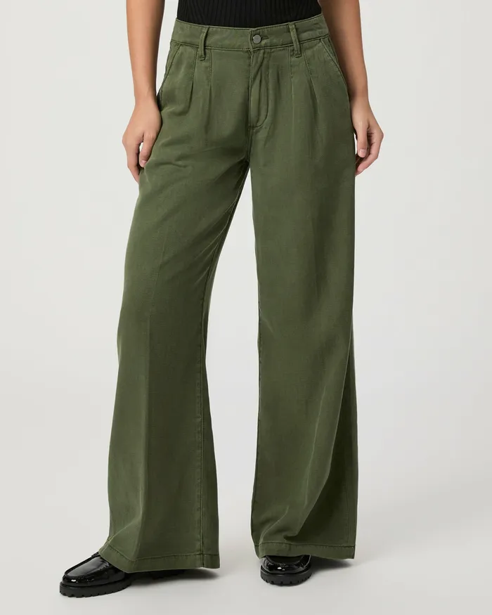 PAIGE Pants Women Aurora 32 Inch Wide Leg Pant 8211 Vintage Forester Green PAIGE Pants Women Aurora 32 Inch Wide Leg Pant 8211 Vintage Forester Green