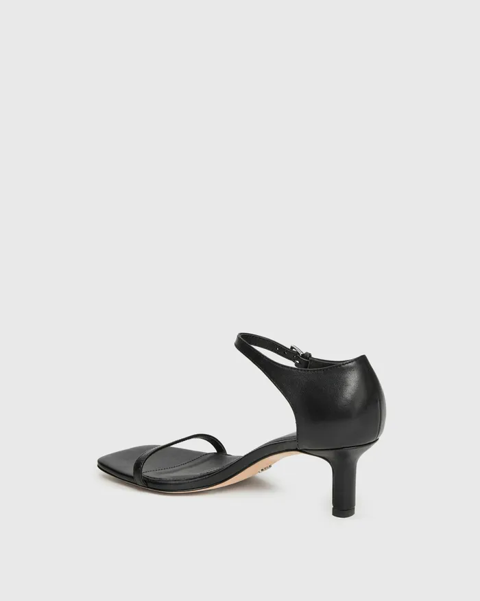 PAIGE Sandals Women Elin Sandal 8211 Black Leather PAIGE Sandals Women Elin Sandal 8211 Black Leather