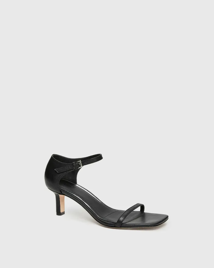 PAIGE Sandals Women Elin Sandal 8211 Black Leather PAIGE Sandals Women Elin Sandal 8211 Black Leather