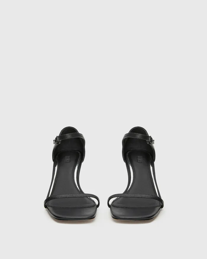PAIGE Sandals Women Elin Sandal 8211 Black Leather PAIGE Sandals Women Elin Sandal 8211 Black Leather