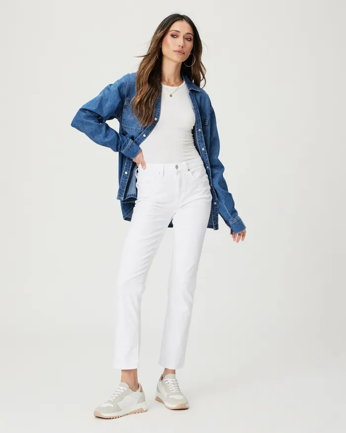 PAIGE Skinny Women Gemma Skinny Jean 8211 Crisp White