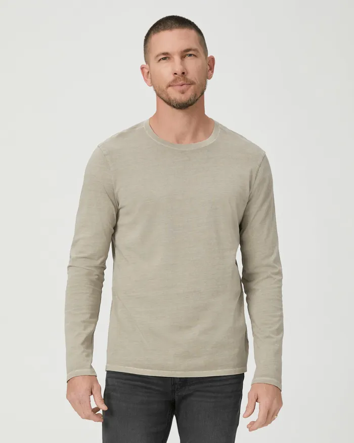 PAIGE Tees Men Enzo Tee 8211 Vintage Silver Pearl