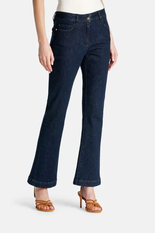 Pants Abbaglio Abbaglio Blue 8211 Luisa Spagnoli Women