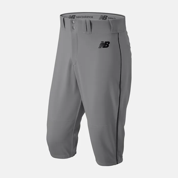 Pants Adversary 2 Baseball Piped Knicker Athletic GREY with NAVY New Balance Men