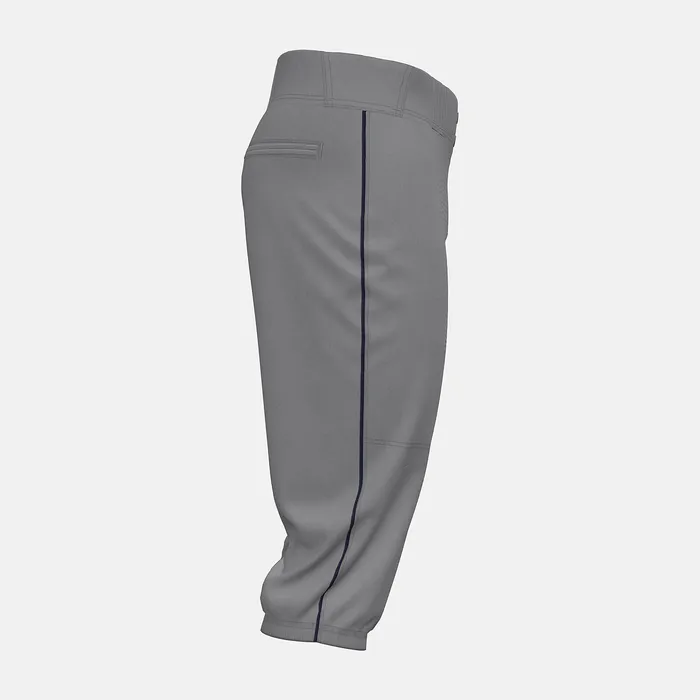 Pants Adversary 2 Baseball Piped Knicker Athletic GREY with NAVY New Balance Men Pants Adversary 2 Baseball Piped Knicker Athletic GREY with NAVY New Balance Men