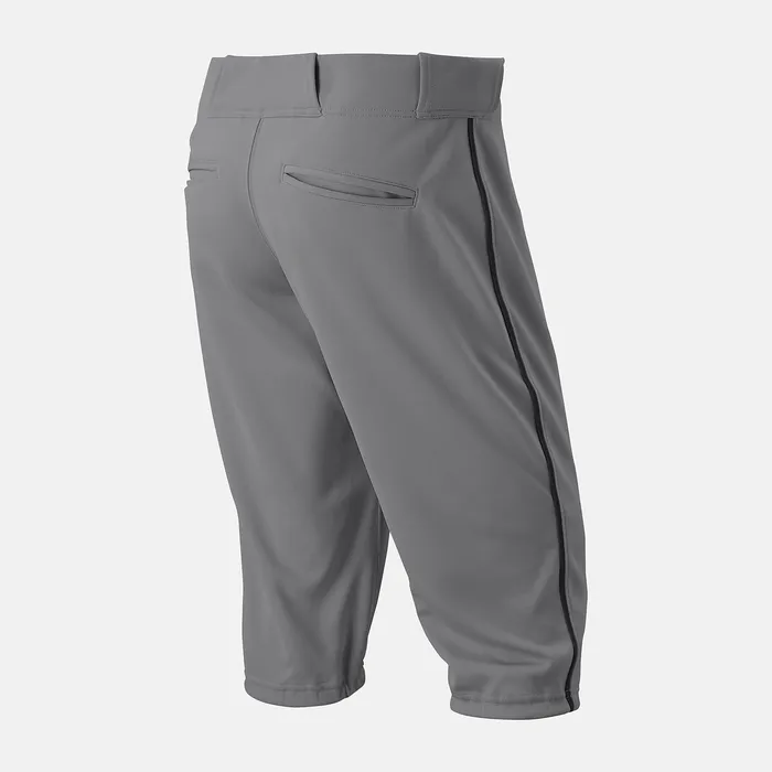 Pants Adversary 2 Baseball Piped Knicker Athletic GREY with NAVY New Balance Men Pants Adversary 2 Baseball Piped Knicker Athletic GREY with NAVY New Balance Men