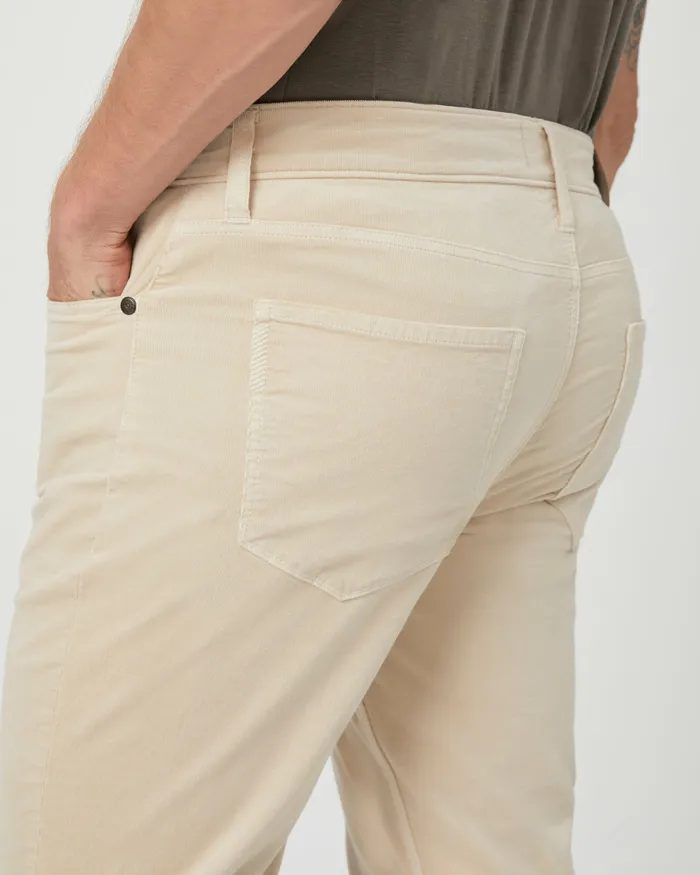 Pants and Joggers Men Lennox Slim Pant 8211 Ivory Cream Corduroy PAIGE Pants and Joggers Men Lennox Slim Pant 8211 Ivory Cream Corduroy PAIGE