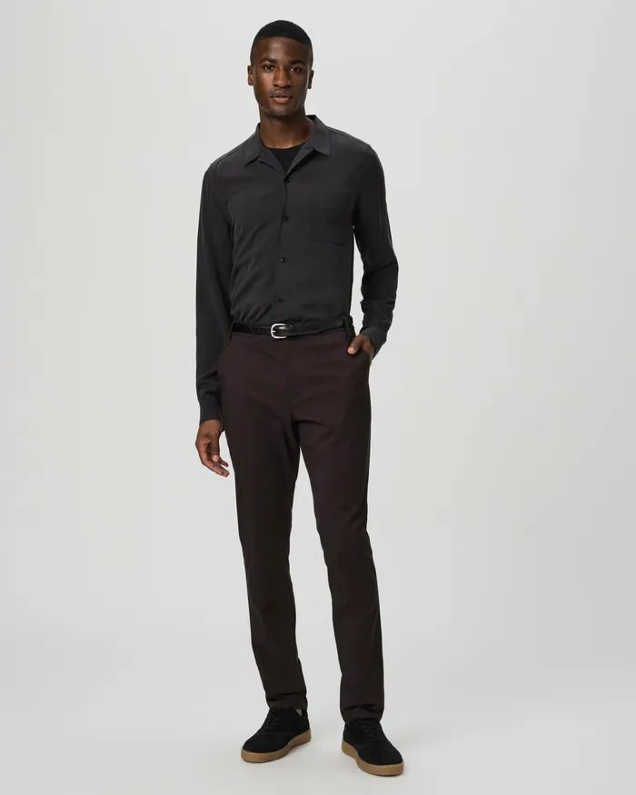 Pants and Joggers Stafford Trouser 8211 Carob Shell 8211 PAIGE Men