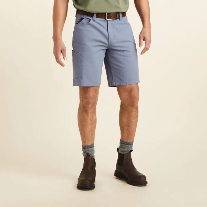 Pants and Shorts Men Ariat Rebar DuraStretch Made Tough Short Flint Stone