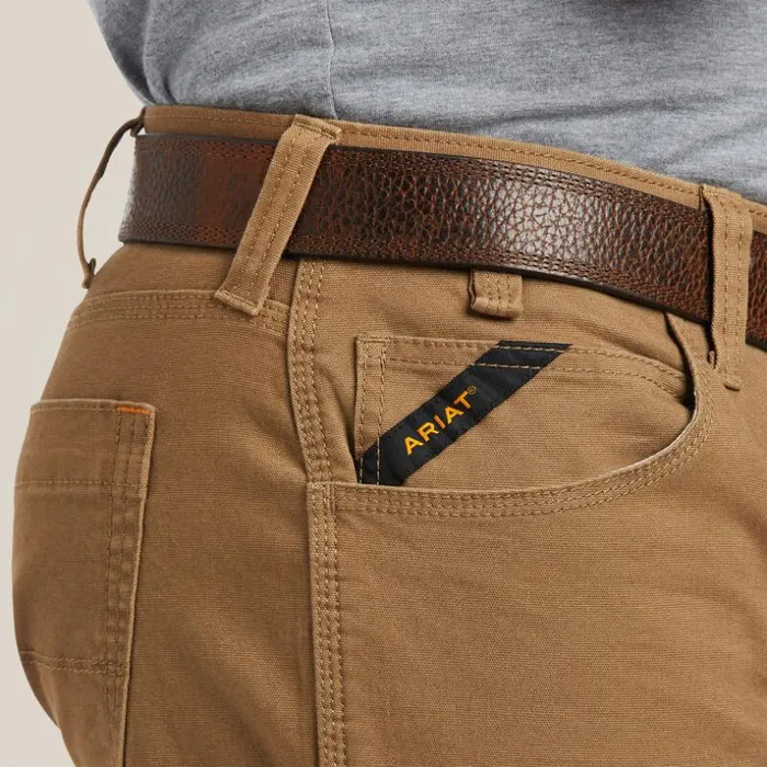 Pants and Shorts Men Ariat Rebar M7 DuraStretch Made Tough Straight Pant Field Khaki Pants and Shorts Men Ariat Rebar M7 DuraStretch Made Tough Straight Pant Field Khaki