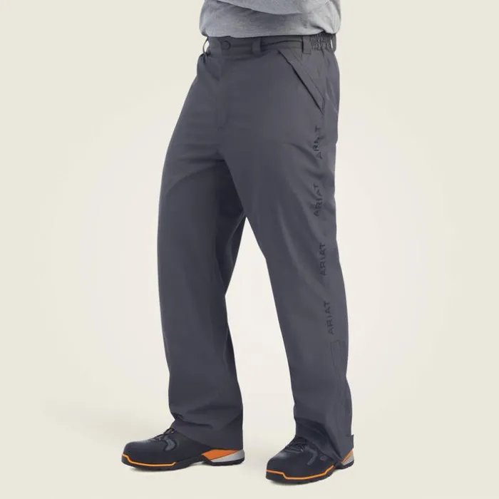 Pants and Shorts Men Ariat Rebar Stormshell Waterproof Pant Rebar Grey