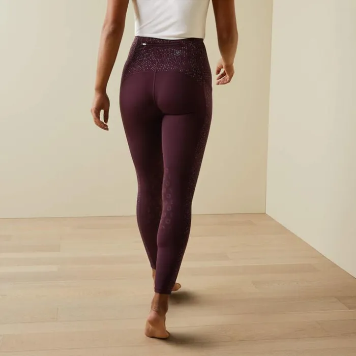 Pants and Shorts Women Ariat Eos Lumina Knee Patch Tight Mulberry