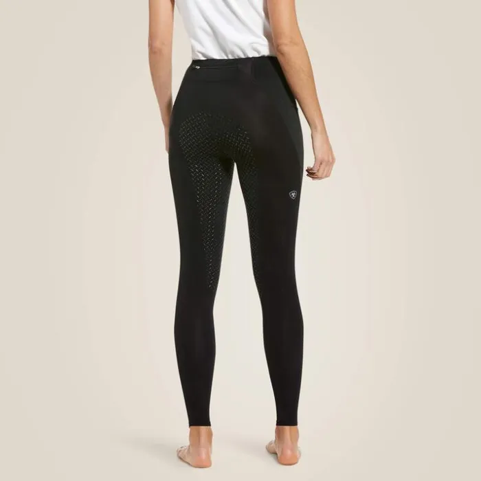 Pants and Shorts Women Ariat Prevail Insulated Full Seat Tight Black Reflective
