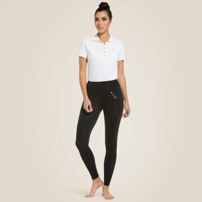 Pants and Shorts Women Ariat Prevail Insulated Full Seat Tight Black Reflective