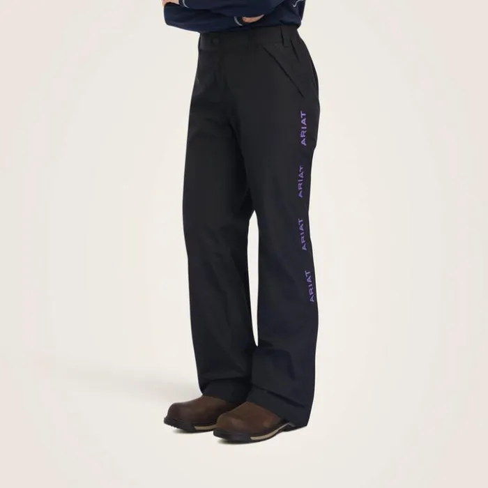 Pants and Shorts Women Ariat Rebar Stormshell Waterproof Pant Black