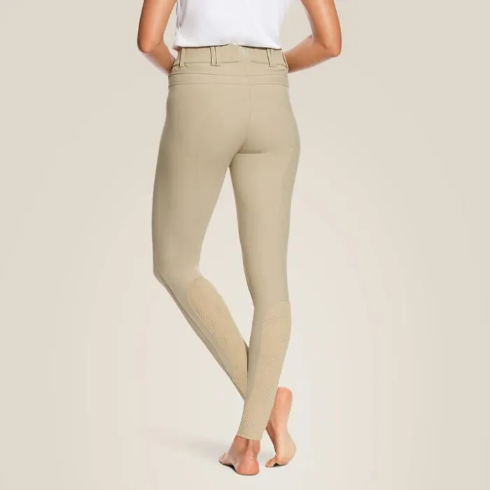 Pants and Shorts Women Ariat Tri Factor EQ Grip Knee Patch Breech Tan Pants and Shorts Women Ariat Tri Factor EQ Grip Knee Patch Breech Tan