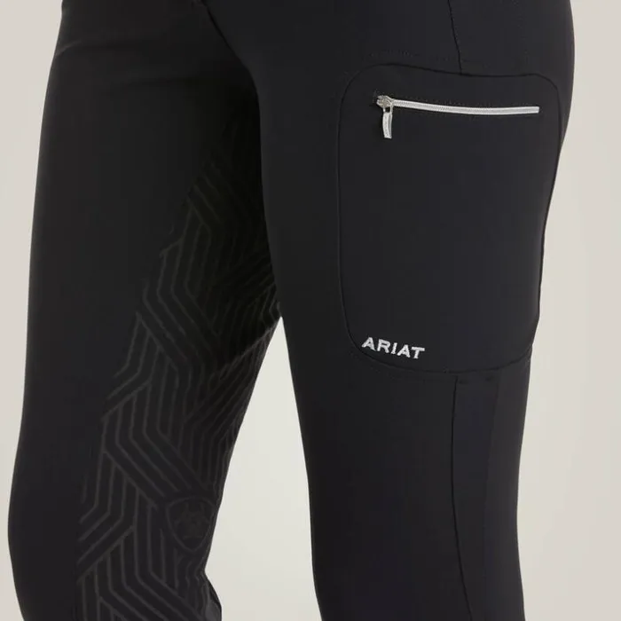 Pants and Shorts Women Ariat Triton Grip Full Seat Breech Black Pants and Shorts Women Ariat Triton Grip Full Seat Breech Black