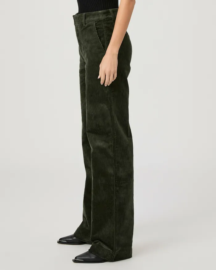 Pants Danielle Trouser 8211 Dark Fern Green Corduroy PAIGE Women Pants Danielle Trouser 8211 Dark Fern Green Corduroy PAIGE Women