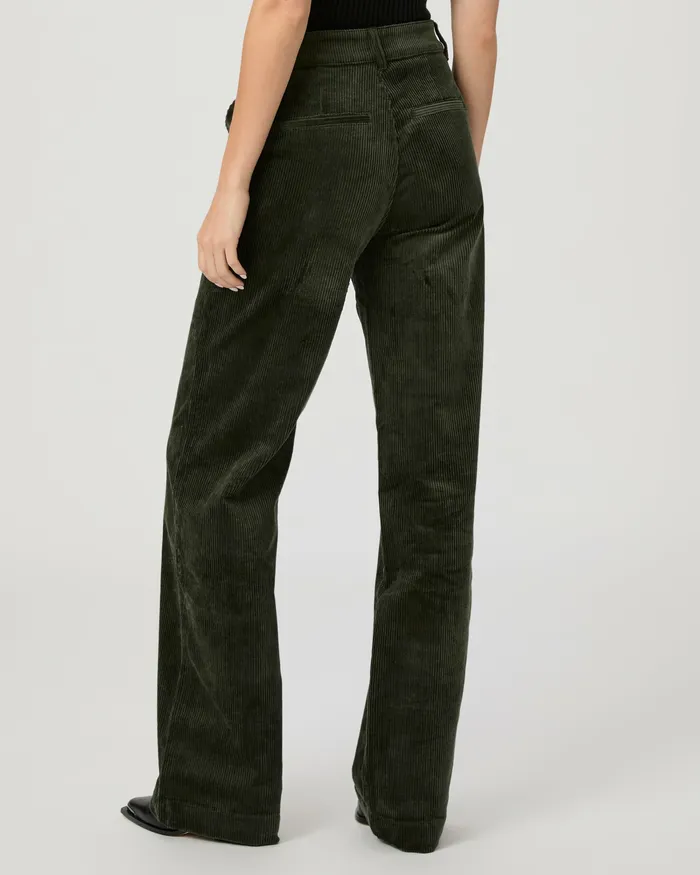 Pants Danielle Trouser 8211 Dark Fern Green Corduroy PAIGE Women Pants Danielle Trouser 8211 Dark Fern Green Corduroy PAIGE Women