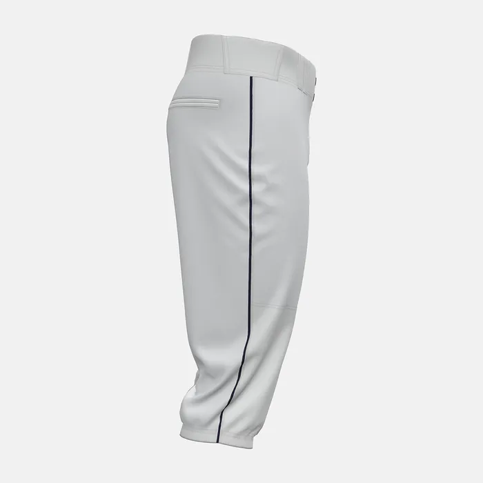 Pants New Balance Men Adversary 2 Baseball Piped Knicker Athletic WHITE with NAVY