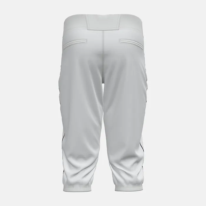 Pants New Balance Men Adversary 2 Baseball Piped Knicker Athletic WHITE with NAVY