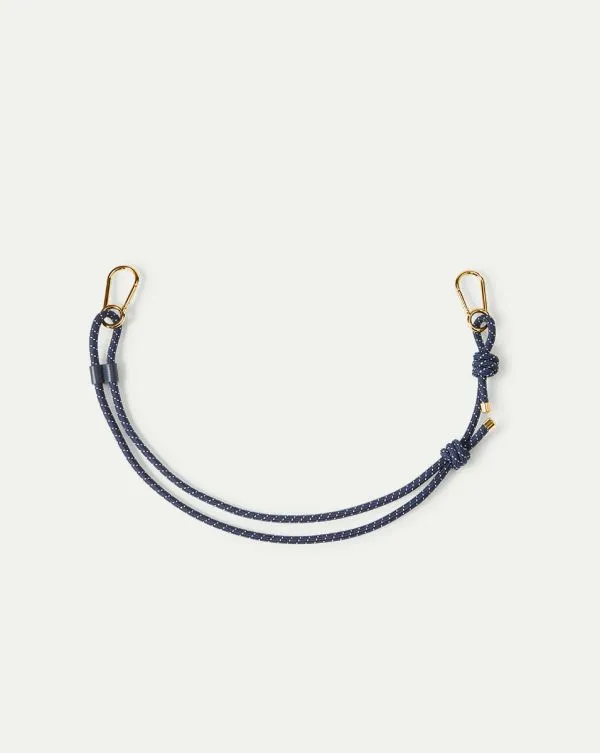 Paracord Long Bag Strap Navy Multi Women Veronica Beard Handbags