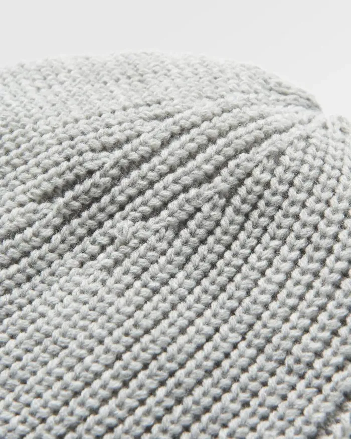 Passenger Beanies Compass Recycled Beanie Light Grey Marl Light Grey Marl 8211 WomenMen