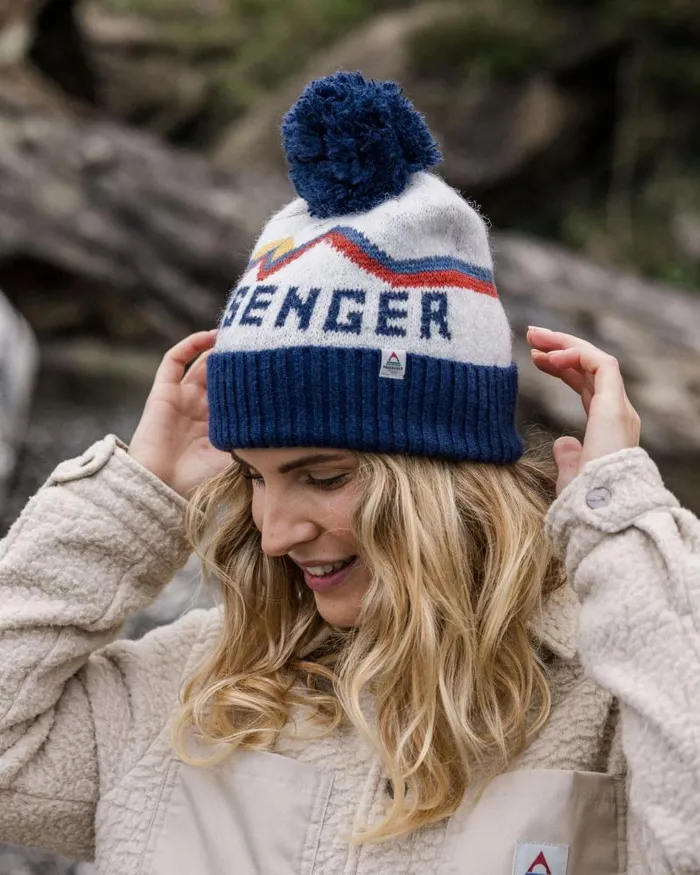 Passenger Beanies Passenger Recycled Bobble Hat Vintage White Vintage White 8211 WomenMen