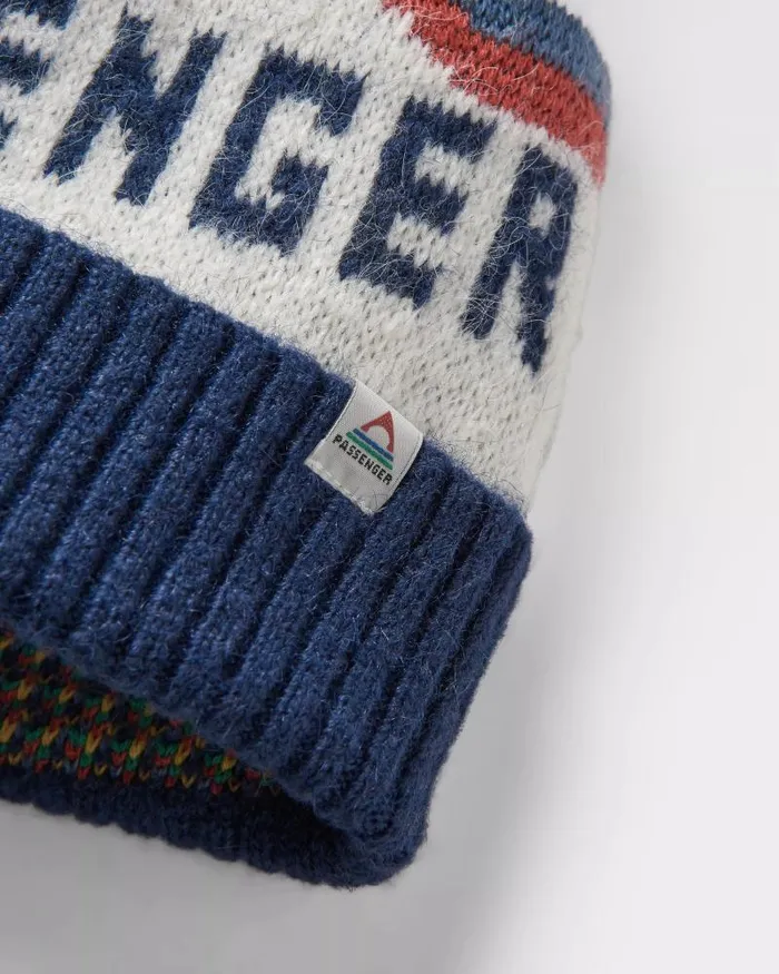 Passenger Beanies Passenger Recycled Bobble Hat Vintage White Vintage White 8211 WomenMen