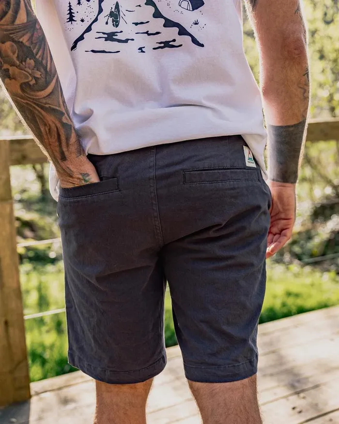 Passenger Bottoms 365 Organic Cotton Shorts Charcoal Charcoal 8211 Men