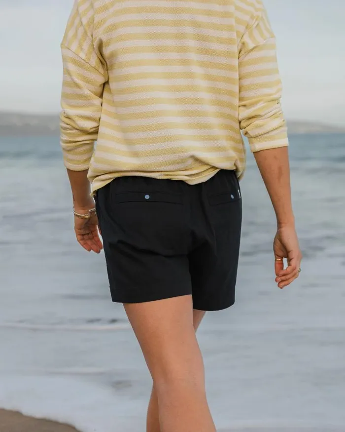 Passenger Bottoms Basswood Organic Cotton Short Black Black 8211 Women