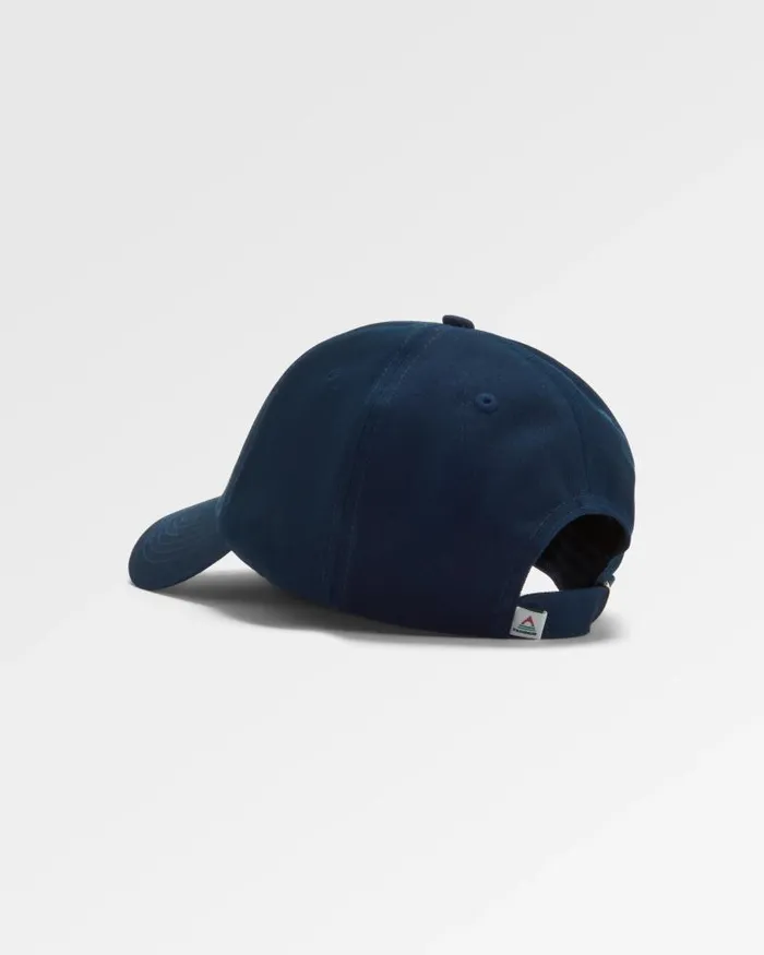 Passenger Caps and Hats Classic Recycled Cotton 6 Panel Cap Rich Navy Rich Navy 8211 WomenMen