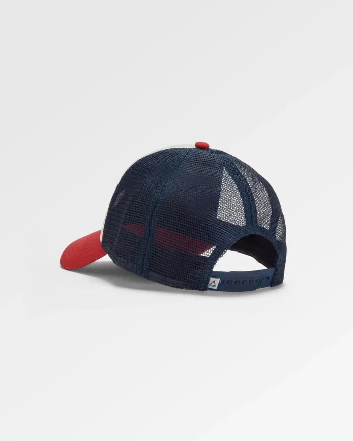 Passenger Caps and Hats Heritage Mesh Snapback Cap NavyRed Spice Navyred Spice 8211 WomenMen